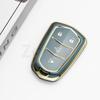 4/5 Buttons Shell Fob Holder Tpu Car Key Cover Case For Cadillac Ats Ct6 Cts Dts Xt5 Escalade Esv Srx Sts Xts Elr 2014 -