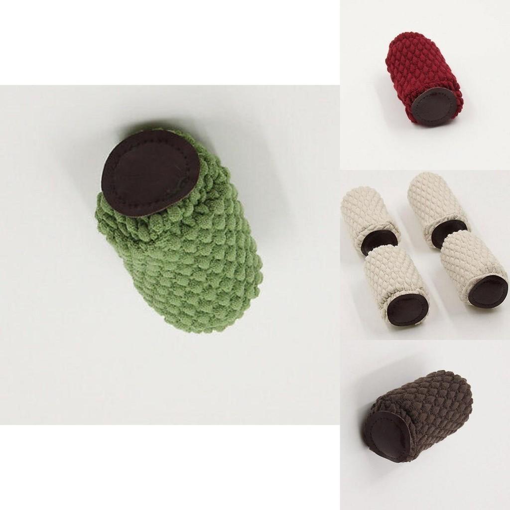 Furniture 4pcs Table Chair Foot Leg Knit Socks Cover Pads Protector Floor