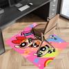 The Powerpuff Girls1 Printed Absorbent Washable Carpet, Non-Slip Bathroom Mats, Kitchen Rugs, Yoga Mat,Living Room Entrance, Camping Picnic Rugs