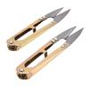 1 Pcs U Shaped Fishing Scissors Mini Fish Scissors Tools Cutter Fishing Application Colors Line of Different Embroidery