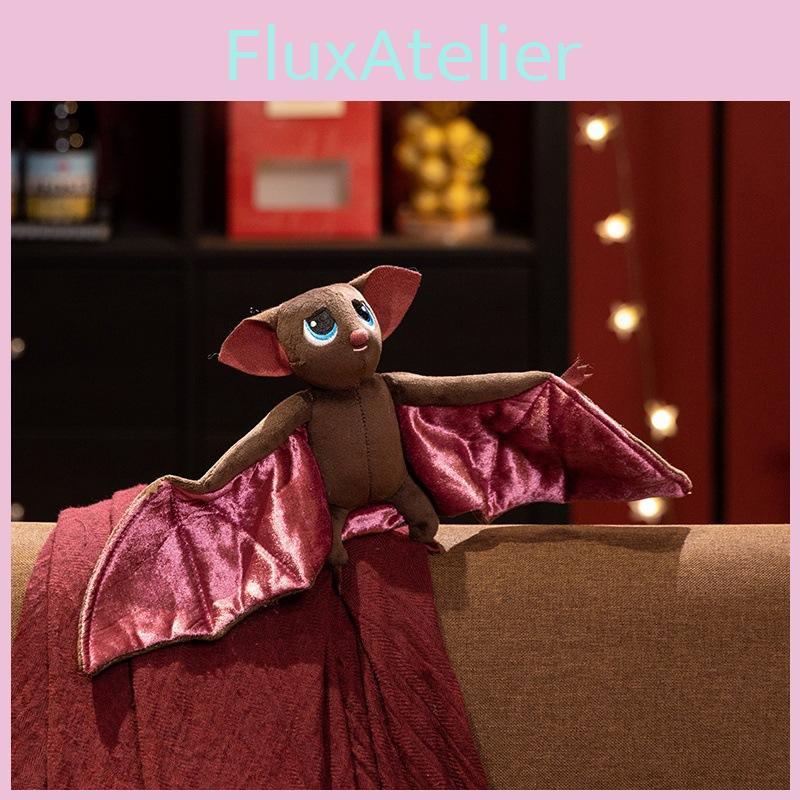 Purple Bat Plush Toy Halloween Gift Soft Animal Doll For Kids