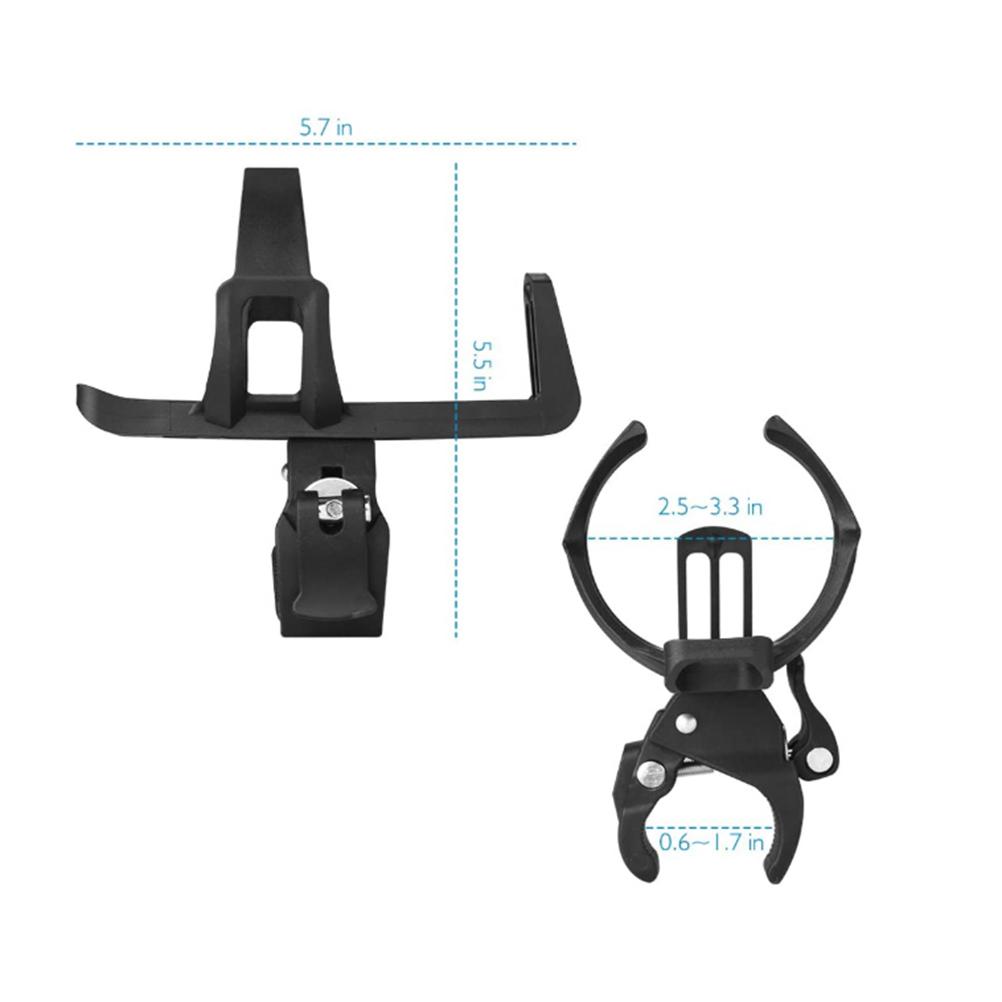 Bike Water Bottle Holder Bike Cup Holder 360 Degree Rotating Drink Holder for  Bike Water Bottle Cage