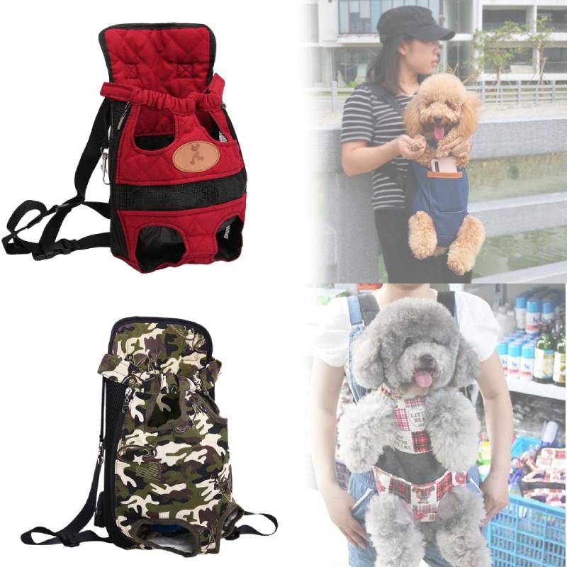 Oxford Small Cloth Dog Backpack Lightweight Travel Pet Carrier Adventure Outdoor