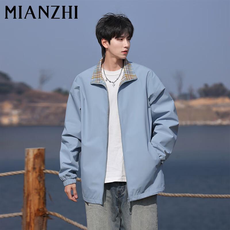 

Men s Casual Plaid Lapel Jacket XL