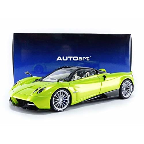 AUTOart 1/18 Scale Pagani Huayra Roadster Metallic Light Green Finished Model 78288