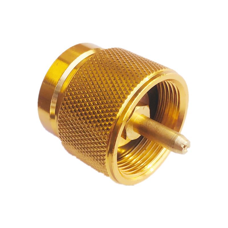 Flat Gas Canister Adapter for Outdoor Stove - Compatible with Propane & MAPP Gas