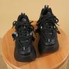 Fashion 9CM Women's Autumn Casual Shoes 2025 New Breathable Mesh Diamond Chunky Sneakers Fashionable Versatile Ladies Sports Dad Shoes