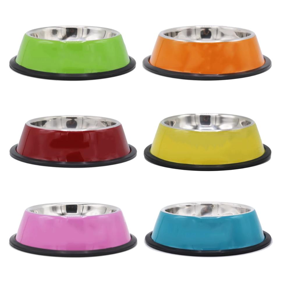 Personalized Stainless Steel Dog Bowl Custom Name Pet Food Feeding Dishes Non-slip Puppy Feeder Bowl with Name Gift for Dog
