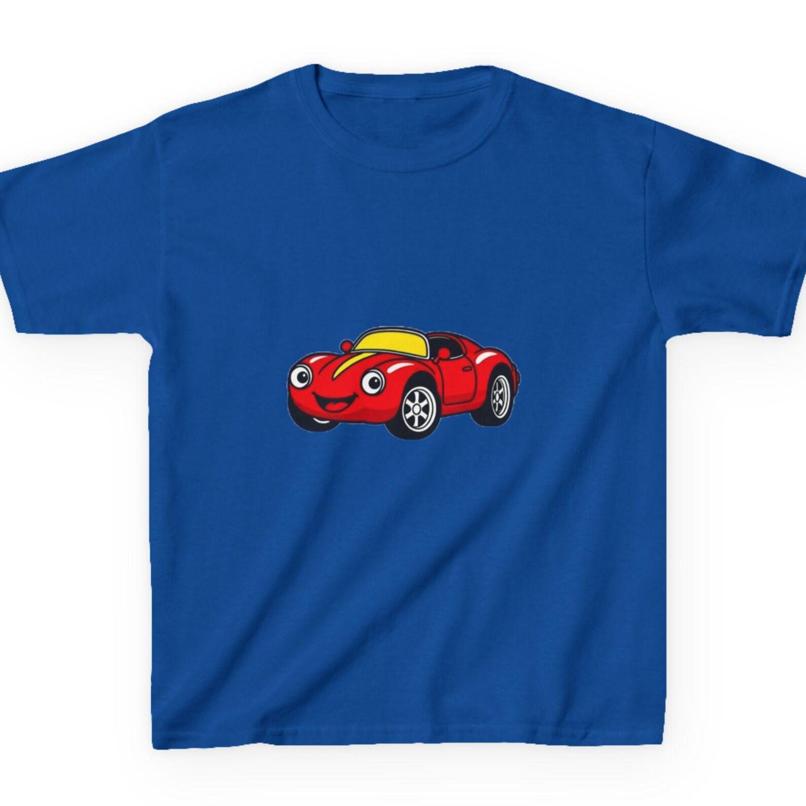 Sports Car Kids T-Shirt | Little Racer Fast Car Tee | Exotic Supercar Youth Shirt | Race Car Driver Gift for Boys & Girls | Speed Demon 140