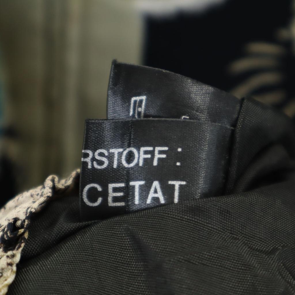 80s 90s Old West German Overall Handle Blouson 36 Beige Men's Used