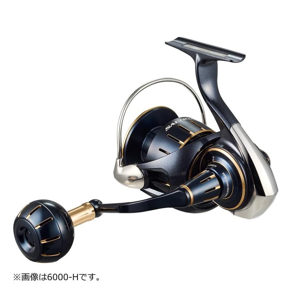 Daiwa 23 Saltiga 6000-XH Spinning Reel for Jigging, Shore Jigging, and Casting