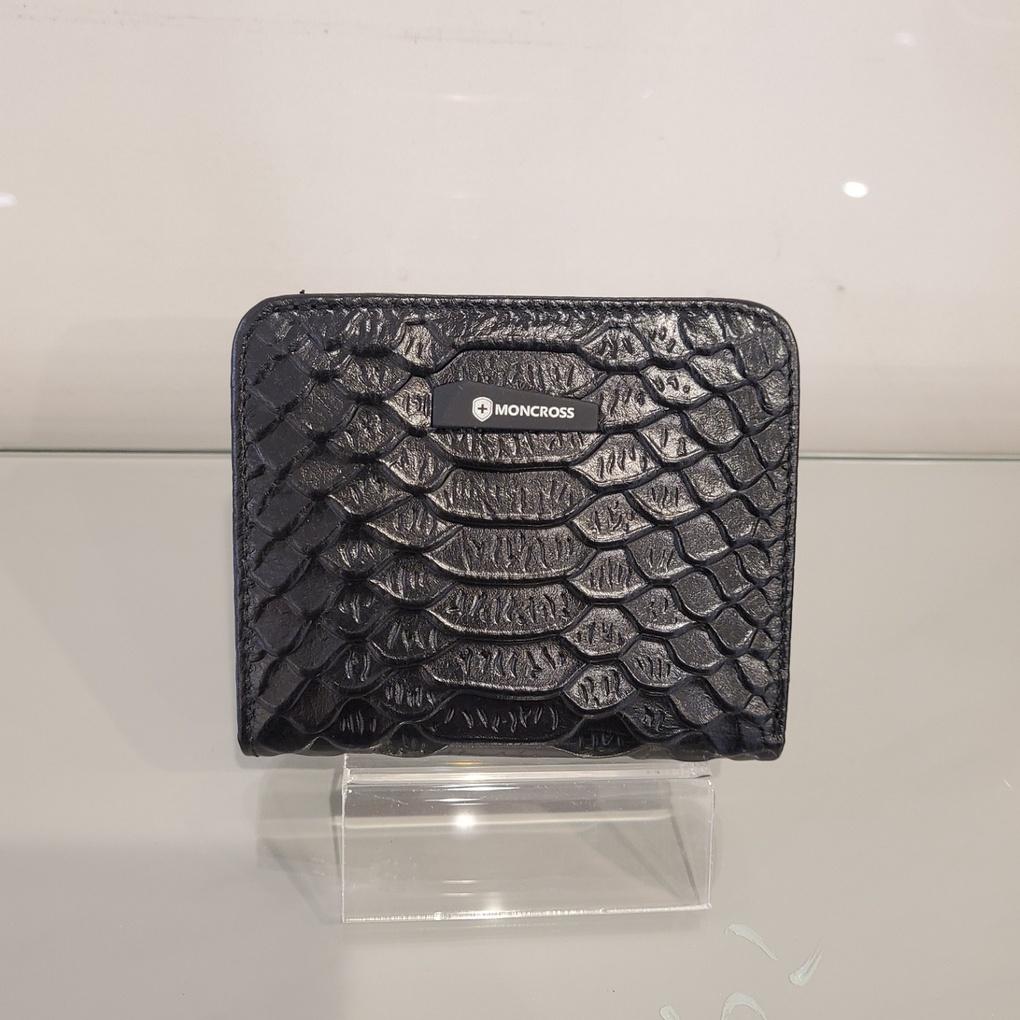 moncross BKAW1180 Women's Slim Mini Bifold Wallet