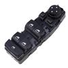 ABS Plastic Car Driving Position Master Power Window Control Switch Panel for BMW 5-Series F10 Sedan 2011-2017 61319241955