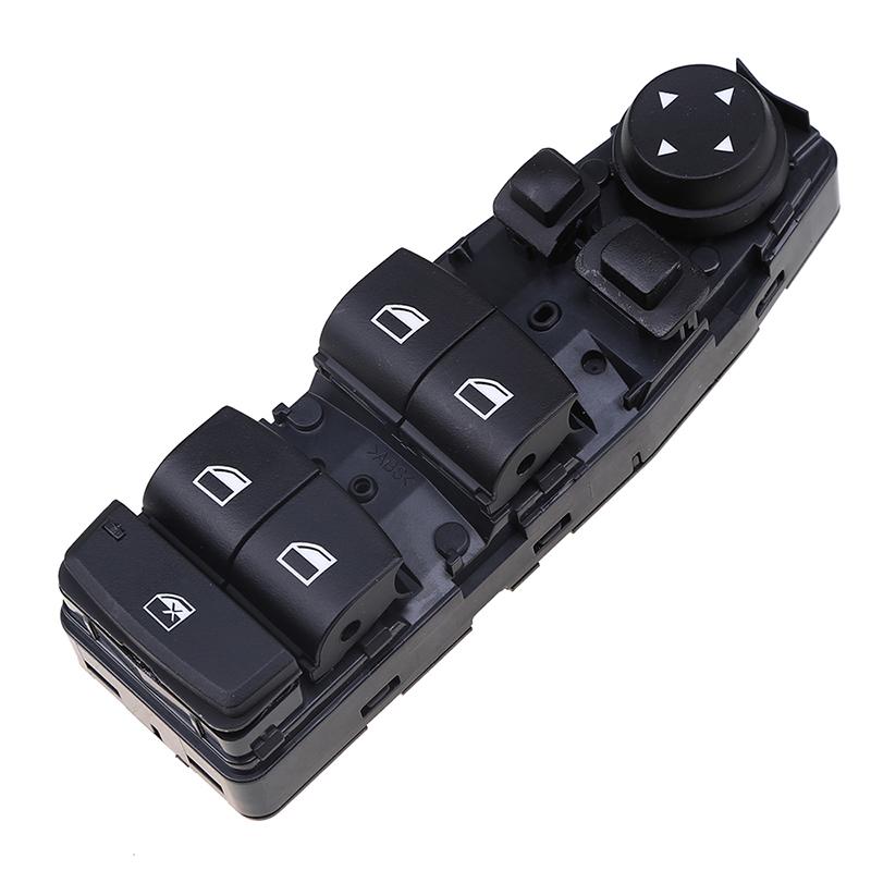 ABS Plastic Car Driving Position Master Power Window Control Switch Panel for BMW 5-Series F10 Sedan 2011-2017 61319241955