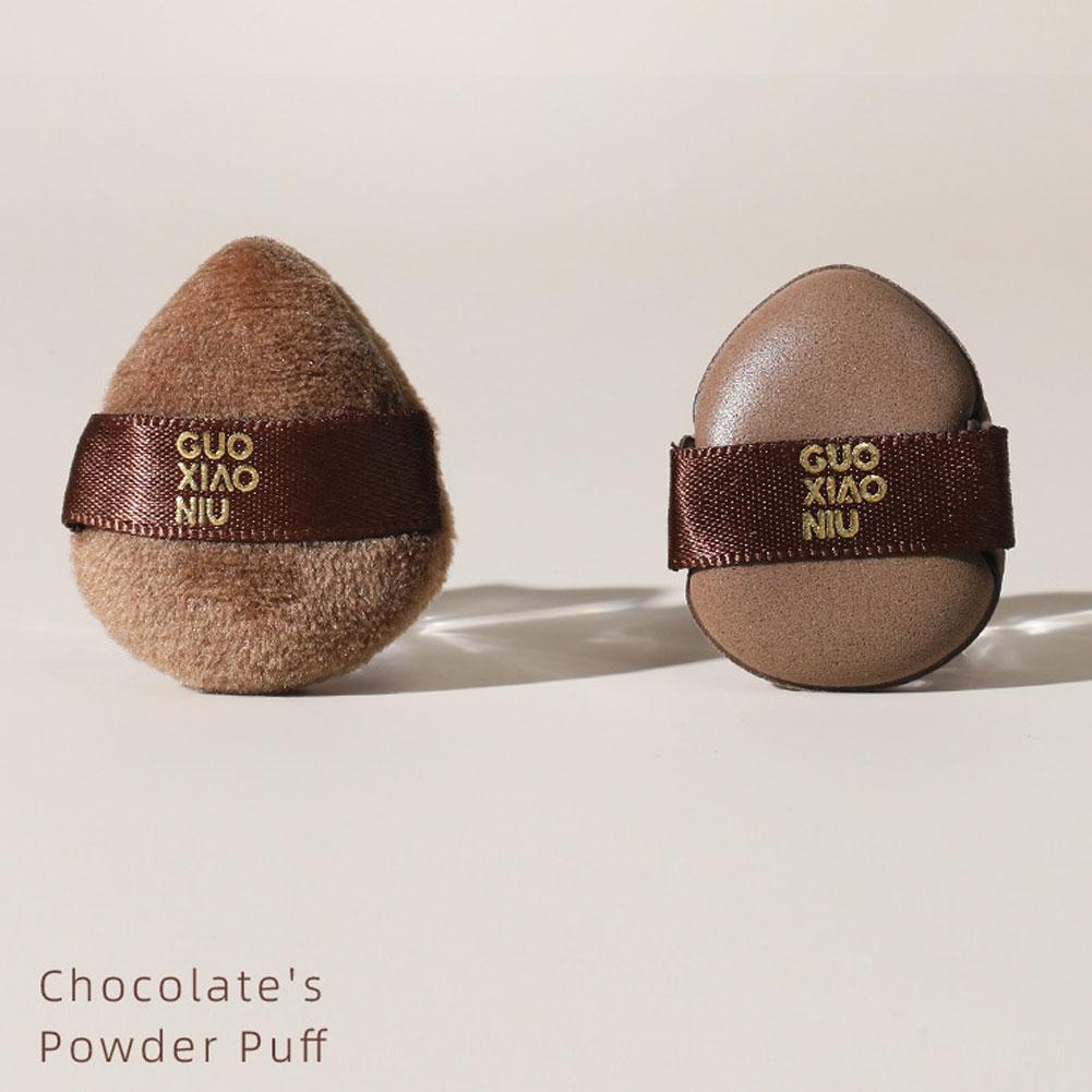 Mini Finger Powder Puff 6 Piece/Pack Makeup Powder Puff Loose Super Soft Makeup Blender Puff Air Cushion Foundation Sponge Tool