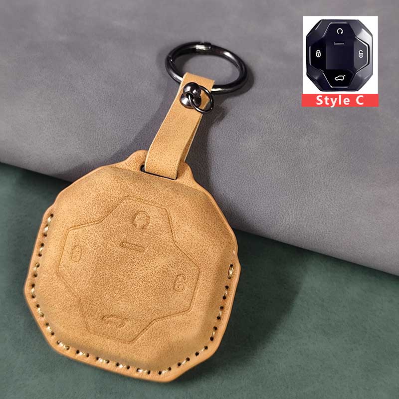 Car Key Case Bag Remote Control Protection Cover For Chery Jetour T2 Traveler Fob 4 Buttons Buckle Durable Accessories