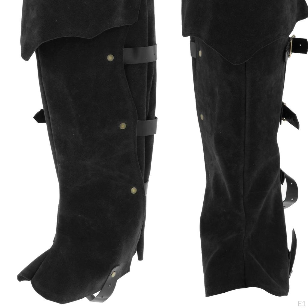 Boot Covers for Pirate Cosplay Adults PU