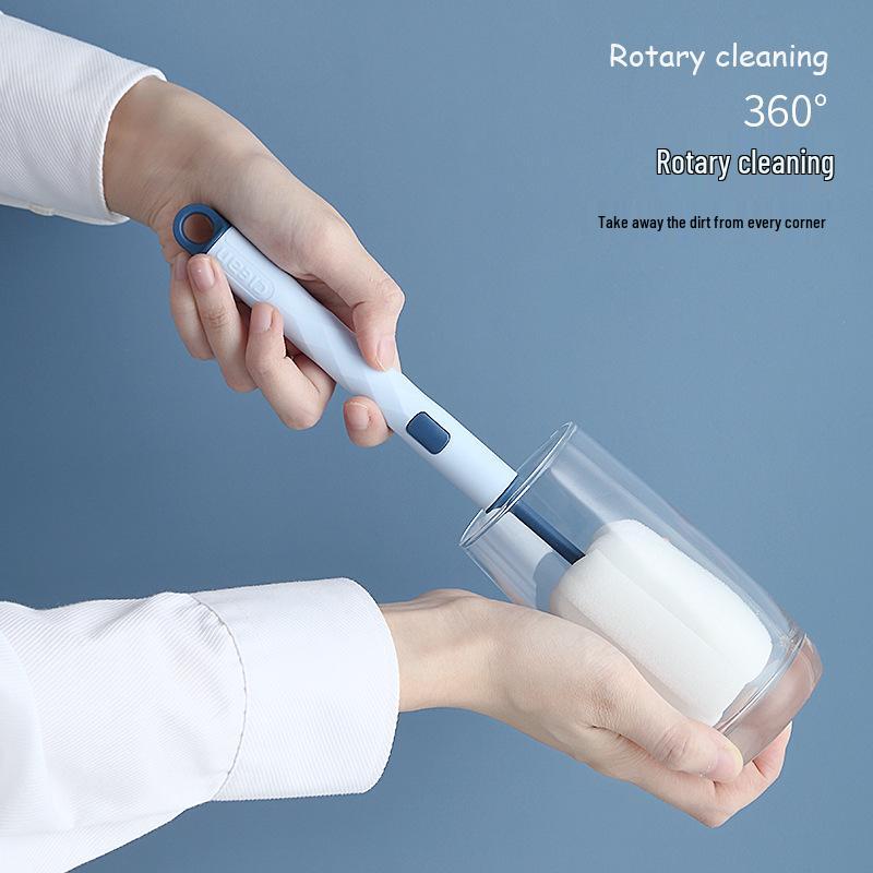 Yearning for Design Detachable Long Handle Cleaning Brush for Milk Bottles & Thermos Cups