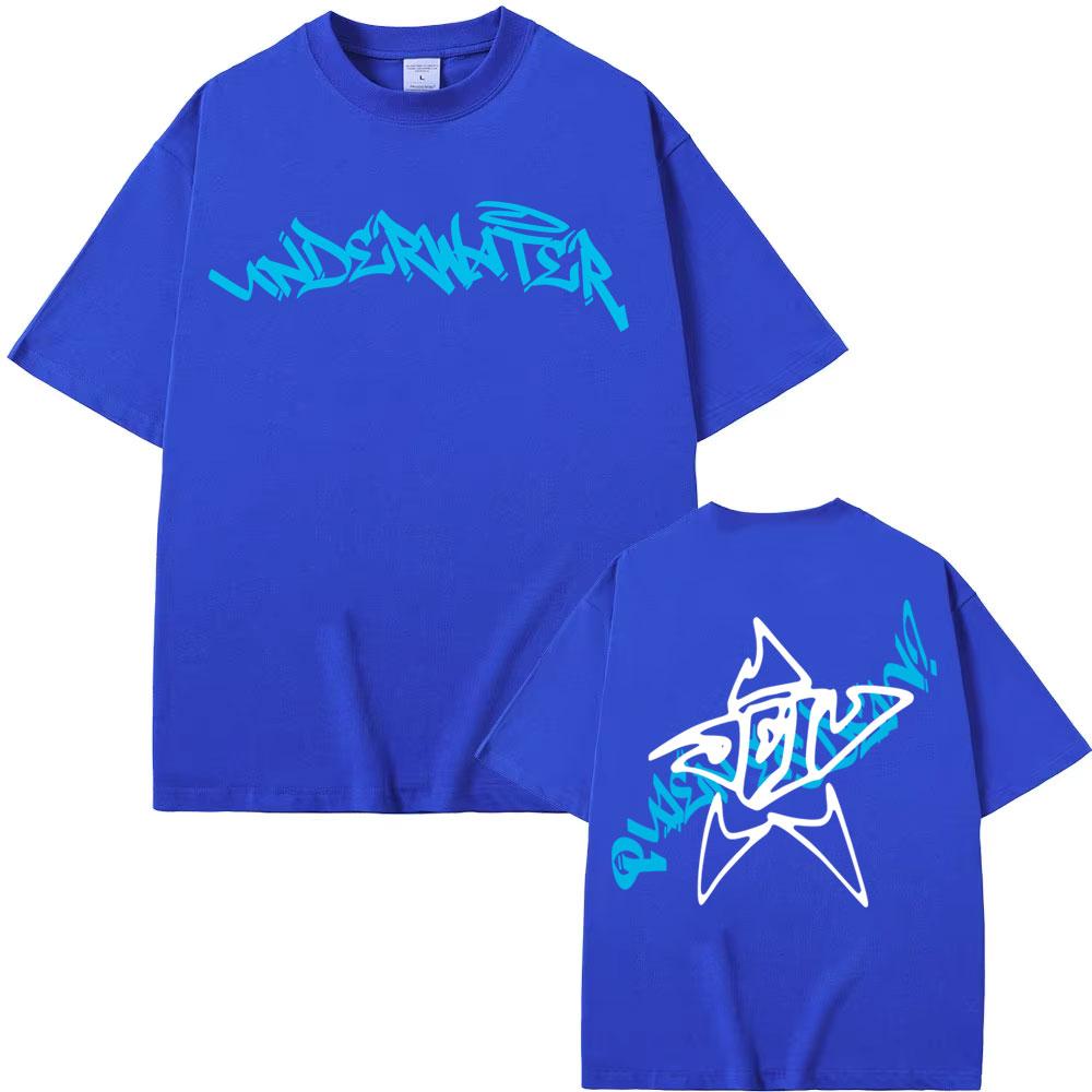 Rapper Quien Es Dei V? Underwater 2025 Graphic T-shirts Men Women Fashion Hip Hop Pop Music T Shirt High Quality Comfort T-shirt