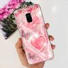 Schöne Hülle mit Aufdruck für Samsung Galaxy A8 (2018) / A8+ (2018) Weiche Silikon-TPU-Rückabdeckung für Samsung A8 A 8 Plus Handyhüllen