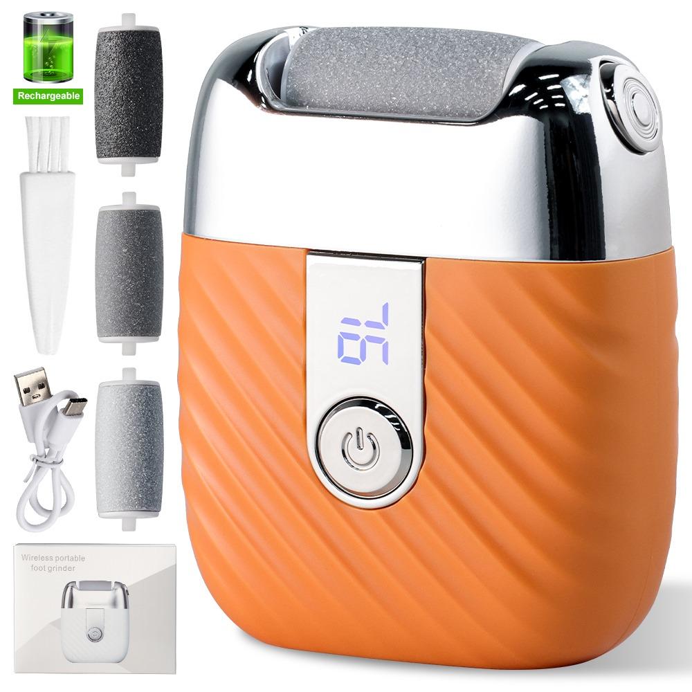 LED Display Dead Skin Remover USB Rechargeable Electric Foot File  Dry Dead Cracked Foot