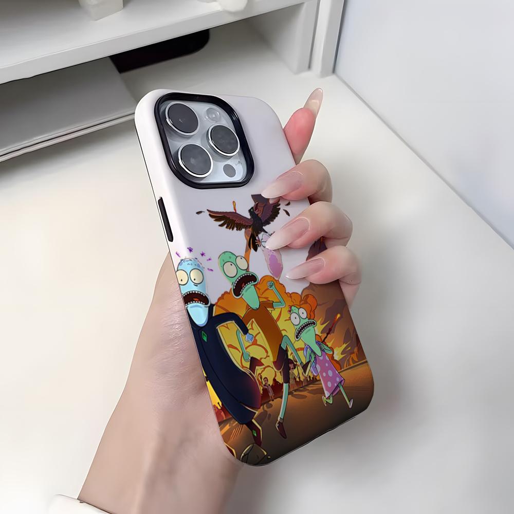 Solar Opposites Pupa Phone Case For Iphone 16 Pro Max 15 13 14 12 11 14 Pro Max 15 Pro Max Two-in-one Cover