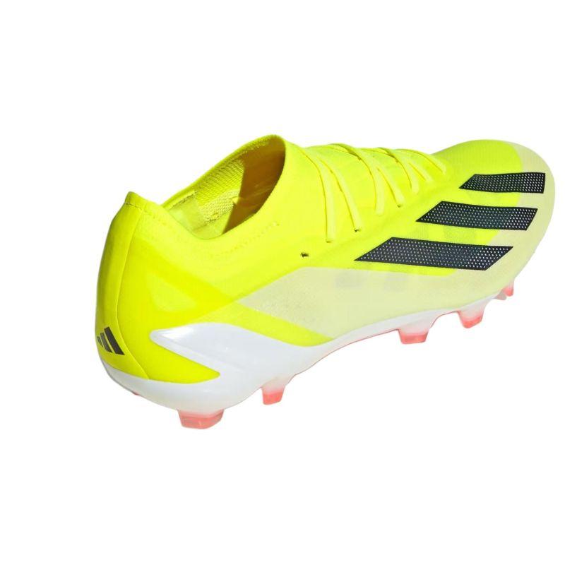 adidas X CRAZYFAST AG Gummi Kurze Stollen Rutschfest Abriebfest Fußballschuhe Herren Gelbe Sneaker ID6027