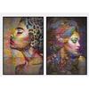 Decorative Canvas - DKD Home Decor - Multicolor - Canvas and Polystyrene - 45.7x59x26.2 Cm - Originality