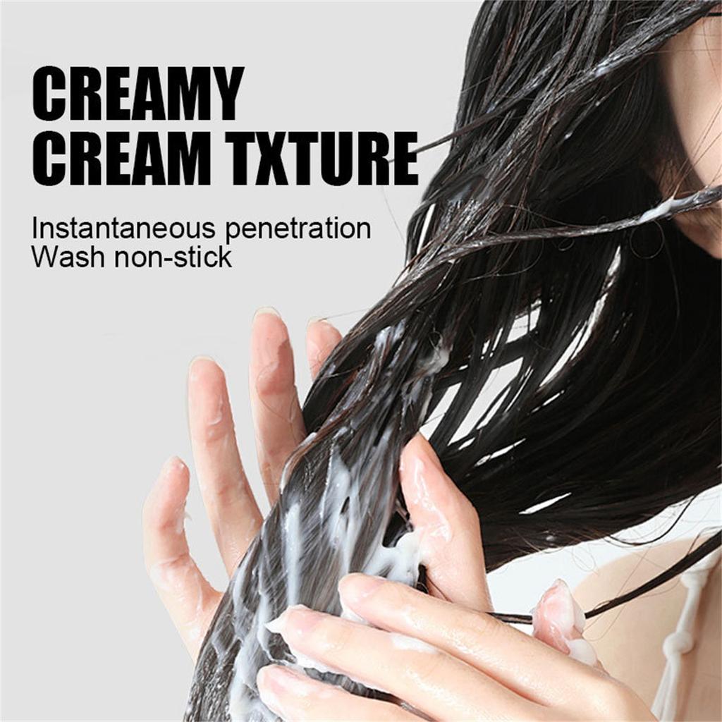 Masque au collagène sans évaporation Nourrit et hydrate les cheveux Répare les cheveux secs Hydrate les cheveux en profondeur