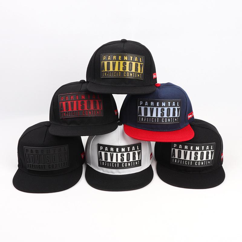 Trendy 3D Letter Print Flat Brim Baseball Cap - Unisex Hip Hop Skate Style