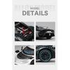 1/24 Benzs-One Alloy Sports Car Model Diecasts Metal Racing Car Vehicles Model Simulation Sound Light Collection Childrens Gifts