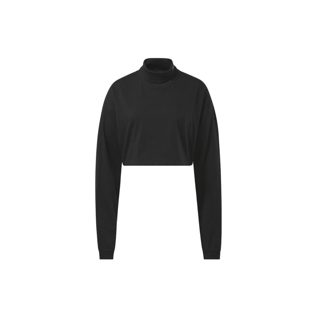 Reebok Americká retro sportovní mikina Dámské mikiny Černá HS0400