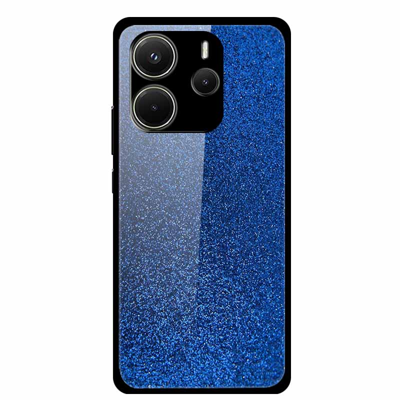 For Redmi Note 14 4G Phone Case Note14 Coque Hard Tempered Glass Back Cover For Xiaomi Redmi Note 14 5G Case Shell Soft Bumper