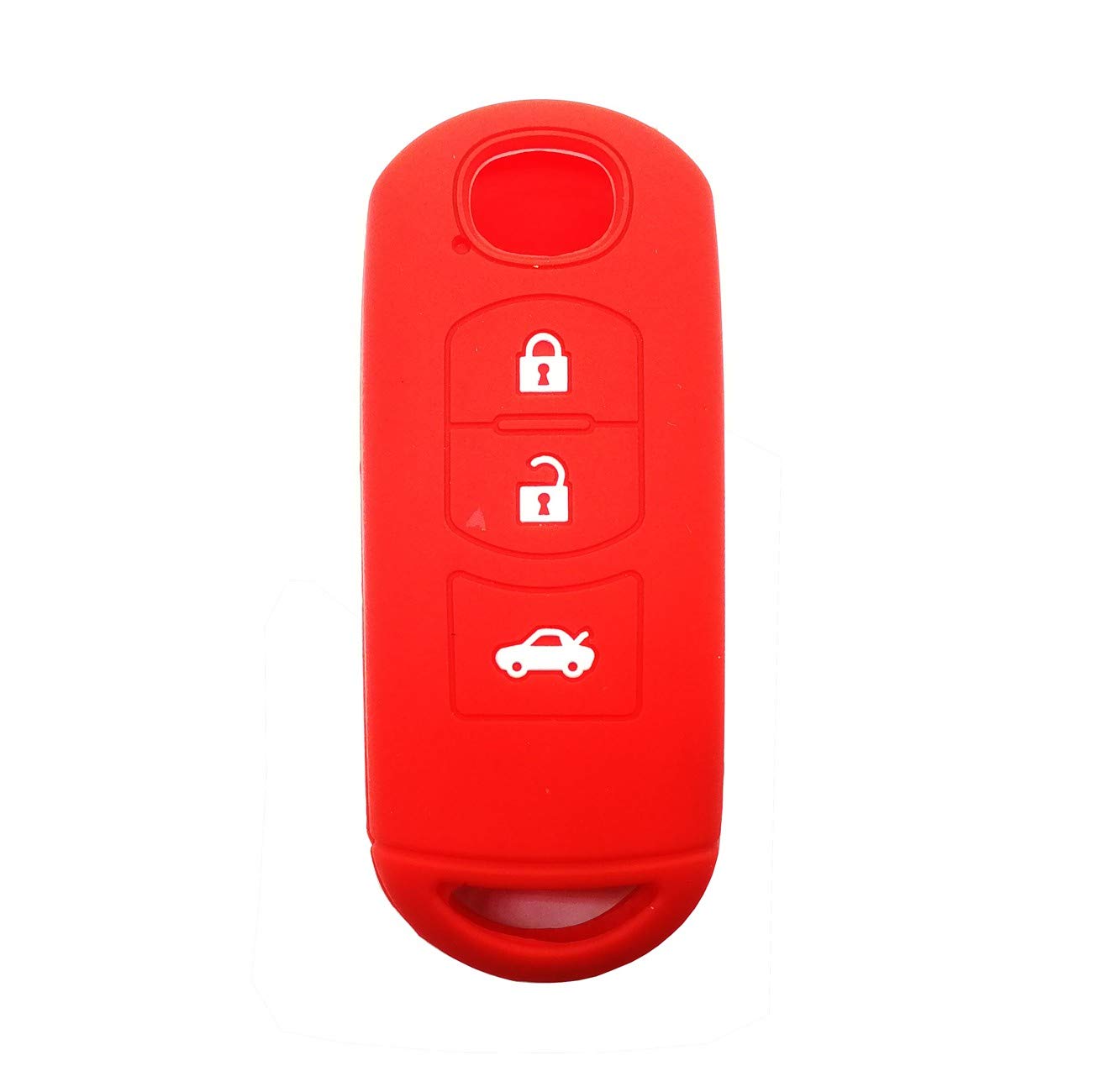 

Silicone Smart Key Cover for Mazda Axela Key Key Genuine Parts Remote Control Key Case Perfect Fit 5 CX-3, CX-5, CX-8, Demio, Biante, Atenza, MPV,