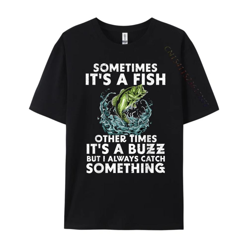 Fishing Rod Fish Fisherman Cool Fishing Design Street Wear T Shirt Mens Clothing Geek Graphic Shirts