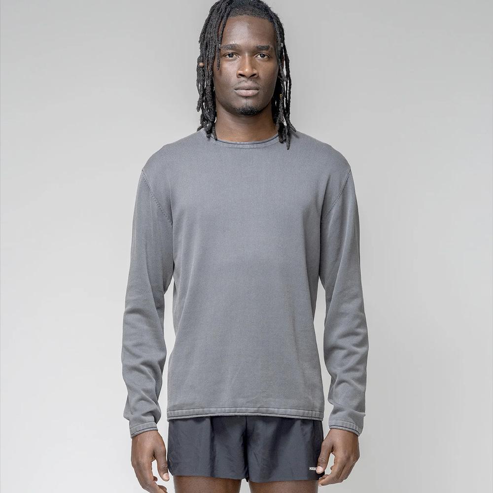 H. Kumori Off Sweater - Black Gmy Xs