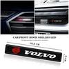 Car Front Cover Grille Lamp Emblem Decor Lightings LED Lights Exterior Accessories For VOLVO Rdesign S80L S60L V40 XC60 V60 XC90