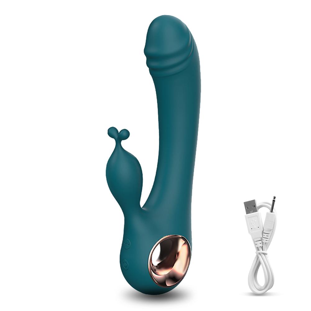 Powerful Vibrator for Women G Spot Rabbit Female Clitoris Stimulator Rechargeable Vibrating Sex Toy