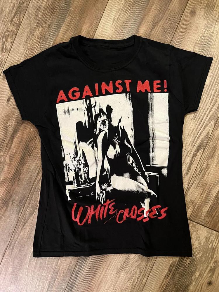 Against Me! Band Gift For Fans Black Cotton S-5XL Unisex T-Shirt