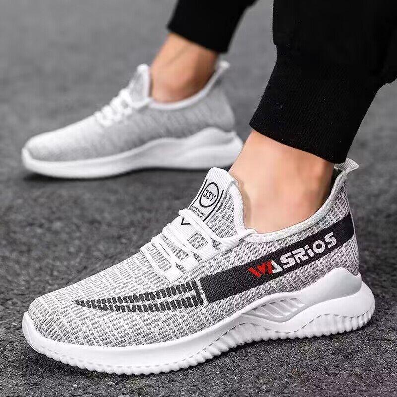 Herren atmungsaktive leichte Mesh-Freizeit-Sportschuhe Sommer weichsohlige rutschfeste bequeme Outdoor-Laufschuhe Herren-Sneaker