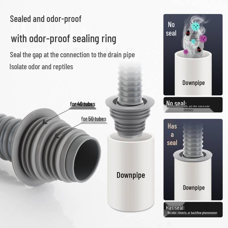 Single Bowl Kitchen Sink Drain Extension Accessory