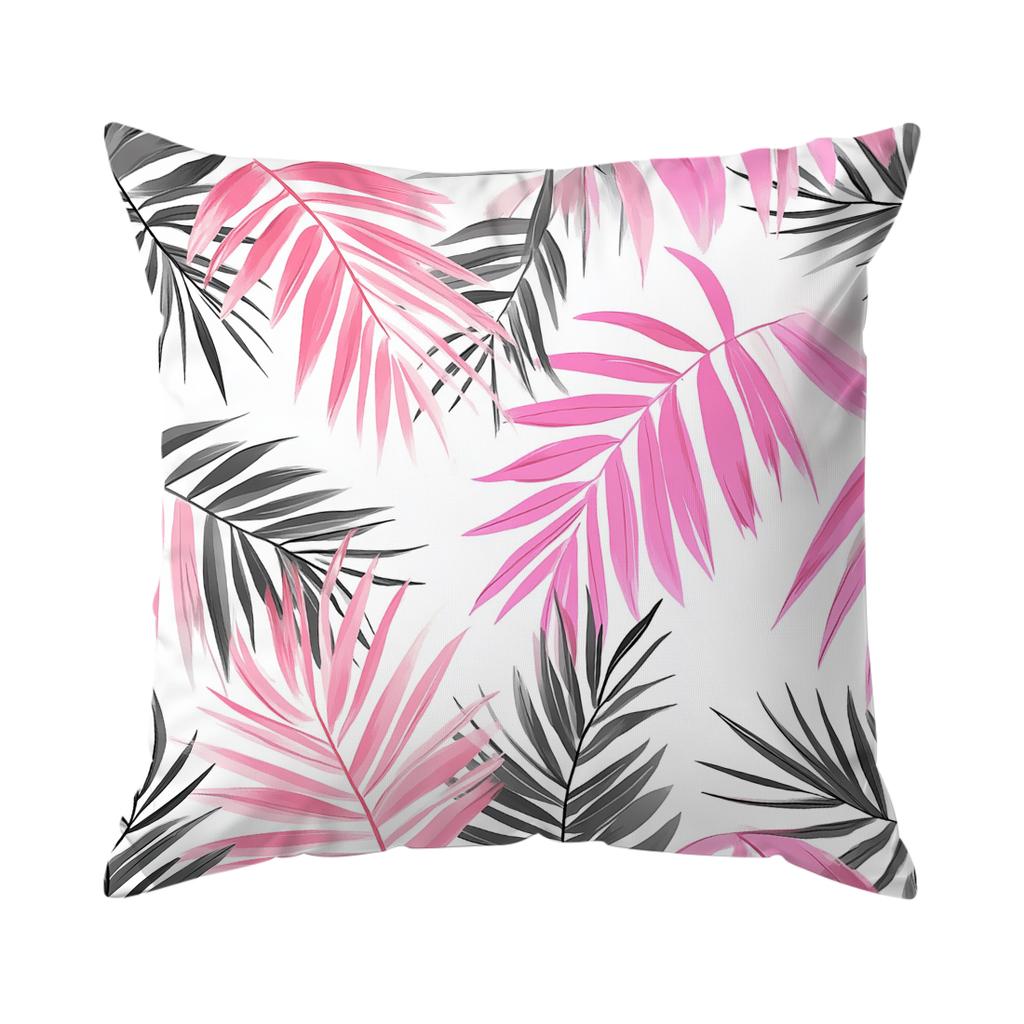 Pink Bohemian Style Cushion Pillowcase Printed Polyester 45x45cm Throw Pillowcover Decorative Sofa Cushion Pillowslip Home Decor