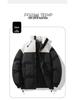 Stylish Winter Cotton Jacket: Windproof, Warm, Stand Collar, Patchwork Design