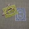 Rose Blume Rahmen Rechteck Metall Schneiden Stirbt Schablone DIY Scrapbooking Album Papier Karte Präge