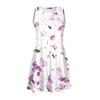 Women's Summer Casual Round Neck Printed Dress Sleeveless Dress With Pockets