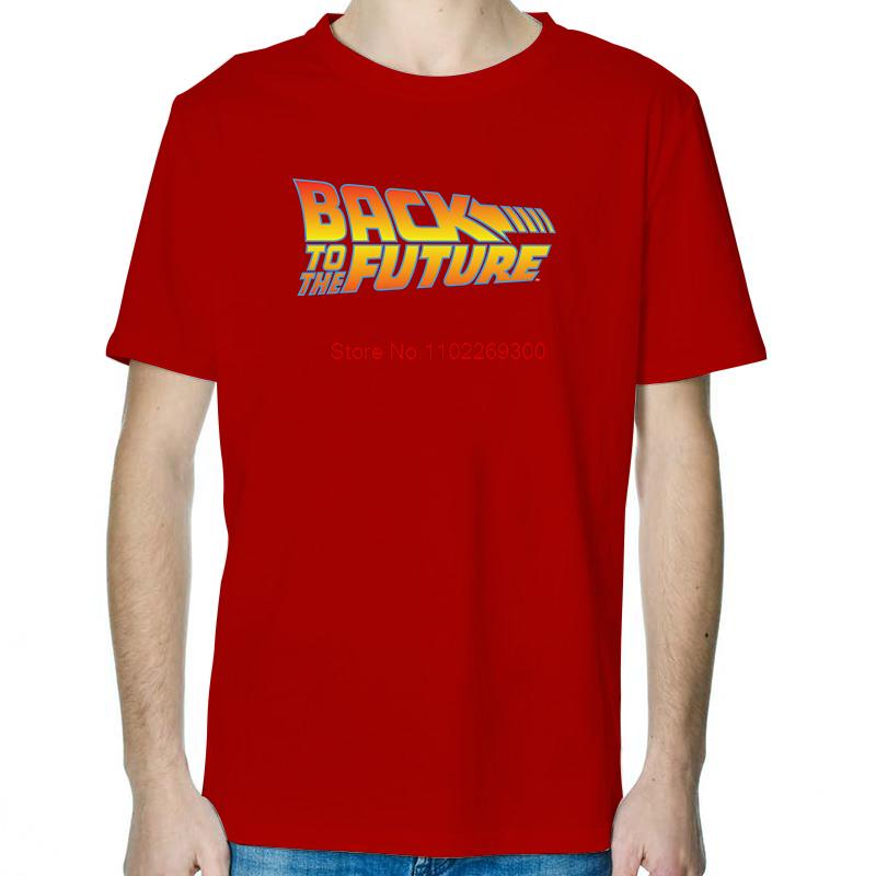 Back To The Future Fashion Graphic T Shirts Tees Tops Summer Cotton New Shirts And TShirts Unisex Breathable Printing T Shirt