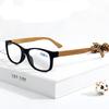 Gelbe quadratische Lesebrille für Damen Vintage Mode-Rahmen für Weitsichtigkeit Lesebrille für Herren Brillen Presbyopie+1,0 +1,5 +2,0