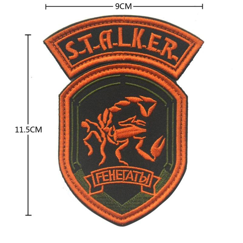 STALKER FACTION Stalker morale badge spot personality armband backpack sticker Russian Velcro