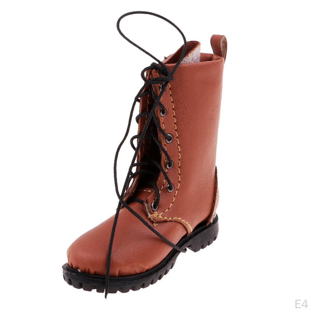 1/6 Scale Fashion Long Boots Shoes for 12 inch Male and Female Action