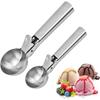 Stainless Steel Ice Cream Scoop and Scooping Tool, Multi-functional Ice Cream Scoop and Scooping Tool, Ice Cream and Fruit Scoop